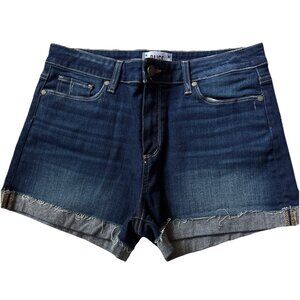 Paige Dark Blue Denim Shorts Size 29